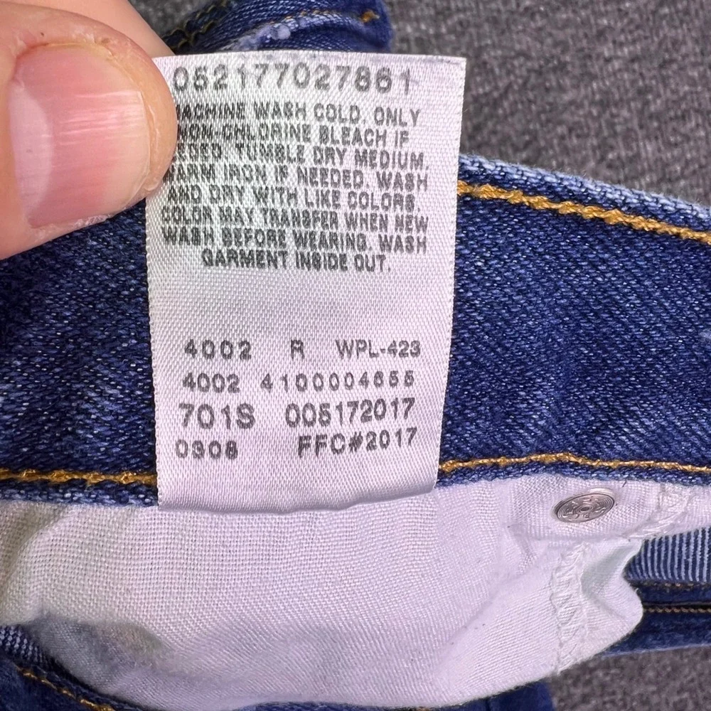 Levis 517 Jeans Men 35x32 Blue Bootcut Denim Western Cowboy Rodeo Retro Tag38x34